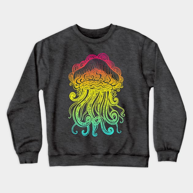 Prism of the Deep Crewneck Sweatshirt by OfficeInk